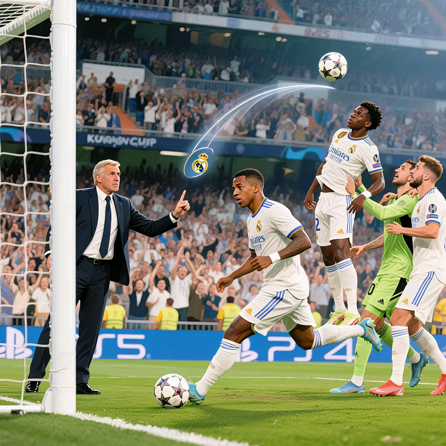 皇马主场大胜,继续保持追赶领头羊 皇马主场大胜,继续保持追赶领头羊